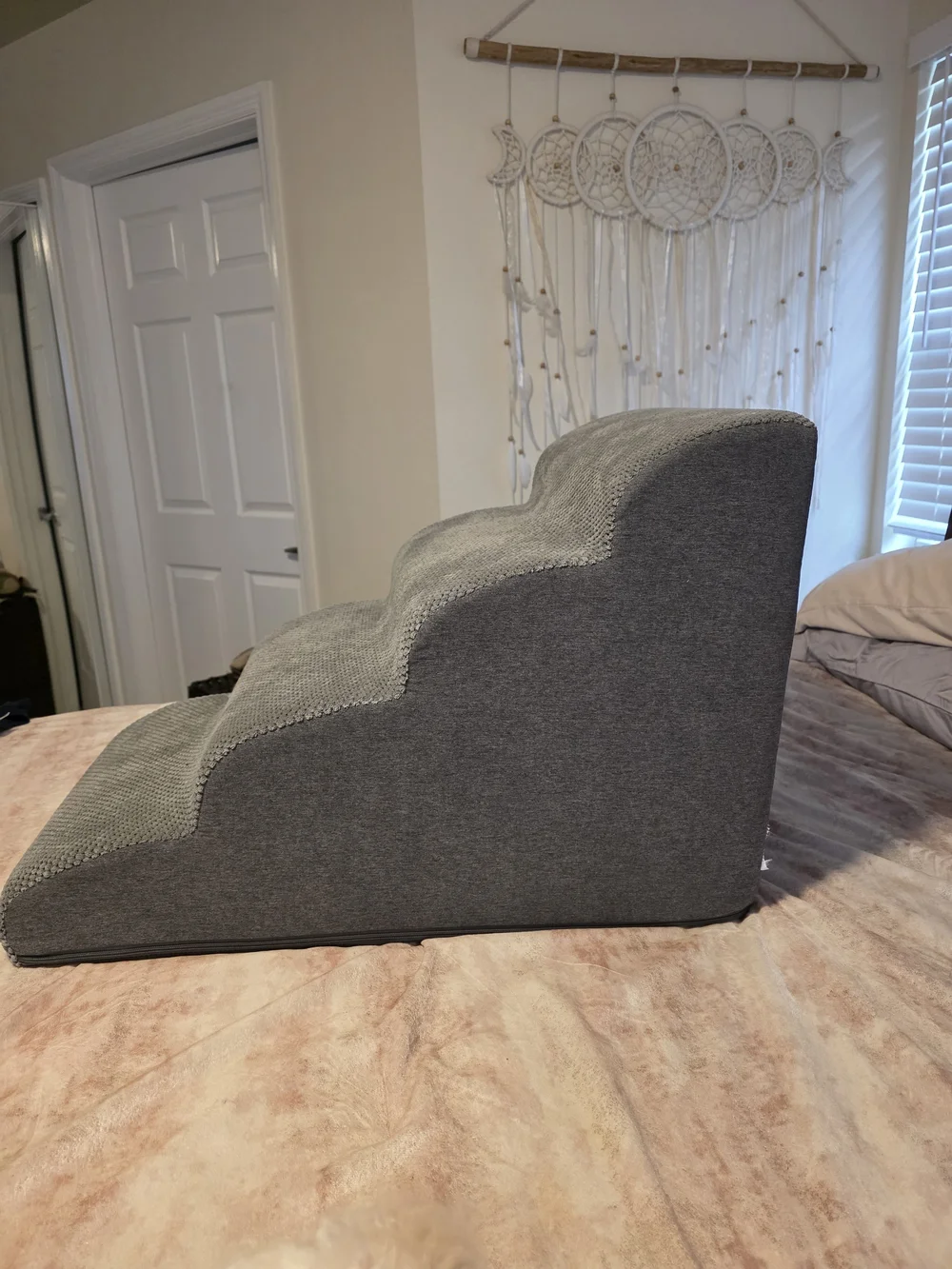 Gray Pet Stair Step Ramp - Home Accents